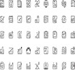 © faizan - Business Data and Analytics Line Icons Set
