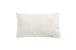 © Pixel Craft PNGs - Simple textured cream rectangular lumbar pillow isolated on transparent background