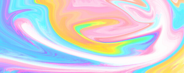 Wall Mural - abstract beautiful swirl marble acrylic texture with marble pattern background. colorful liquid flui