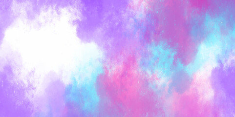 Wall Mural - Beautiful abstract watercolor background paint texture. Color splashing on paper with watercolor splashes, grunge. Background. beautiful fluffy clear colorful brush colorful cloudy design.