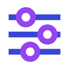 user interface two tone icon set