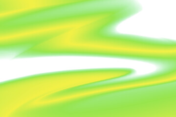 Wall Mural - png abstract green gradient transparent background, vibrant wavy gradient shape overlay design eleme