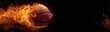 © Init - basketball on a black background - - stock photo #. a basketball ball is on fire in the dark. a ball that is in the air