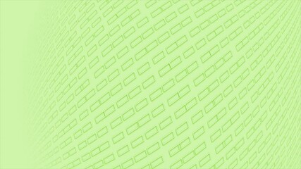 Lime green color diagonally  moving square shapes 3d design loop able geometrical background