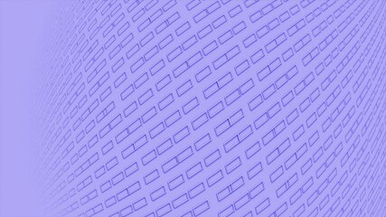 Blue color diagonally  moving square shapes 3d design loop able geometrical background