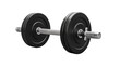 © BALOCH - A detailed rendering showcasing a weightlifting dumb bell isolated on transparent background