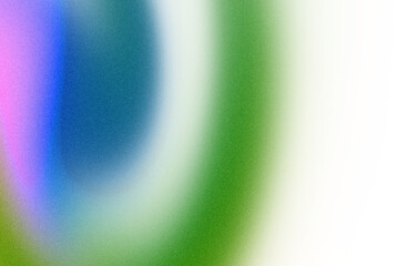 Wall Mural - overlay abstract green blue grainy gradient on transparent background. elegance wavy gradient, film 
