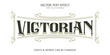 © wintoko - Victorian editable text effect, Vintage ornament style