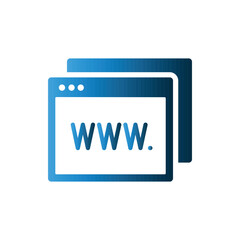 Browser icon design template