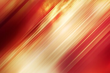Wall Mural - abstract red and gold streaks of light with diagonal motion blur