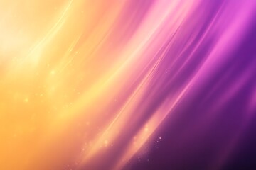Wall Mural - abstract gradient of warm orange to cool purple with subtle light effects
