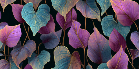 Wall Mural - abstract digital background