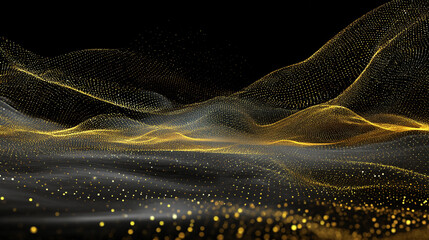 Wall Mural - abstract wave luxury background