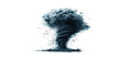 © pibi37.studio - Powerful Tornado With Debris. Natural Disaster And Weather Phenomenon Isolated On Transparent Background