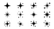 © mod - Sparkle and Starburst Vector Icon Set