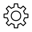 © Vectortwist - Settings Icon Outline Vector Illustration