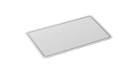 Empty Gray Rectangle Shape Background Template Graphic Illustration
