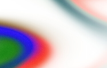 Wall Mural - overlay red blue yellow green multicolored grainy gradient on transparent background. elegance wavy 