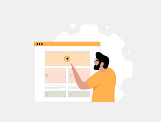 Wall Mural - no-code development enables drag-and-drop builder tools for workflows. no-code development helps cre