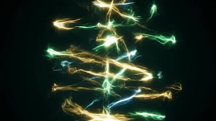 Wall Mural - abstract christmas tree