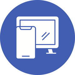 Wall Mural - devices icon