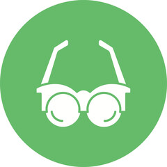 Wall Mural - sunglasses icon