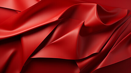 Wall Mural - Red geometric texture. Abstract background