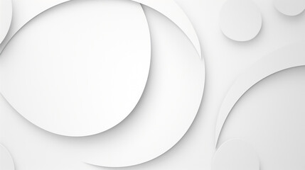 Wall Mural - abstract white background with smooth lines