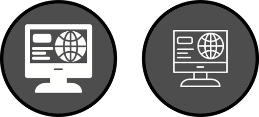 Wall Mural - Web Vector Icon