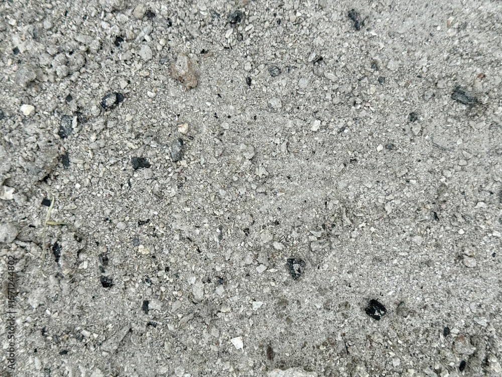 The background is in the form of earth covered with ash in a beautiful ...