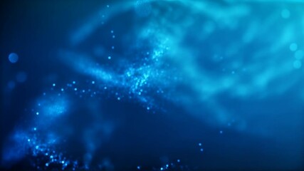 Wall Mural - vibrant spectacle of glistening blue and cyan particles swirling in an energetic vortex. this mesmer