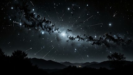 Wall Mural - The subtle hum of cosmic energy within a quiet constellation.