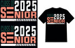 © T-Shirt Stock - Senior 2025 Graduation T-Shirt, Senior Retro Shirts, Class of 2025 Shirt, Senior 2025 Retro tee shirt, College   Graduation Gift del Shirt, Personalized Senior T – Shirt