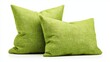 © Chingiz - Two stylish green cushions isolated on white