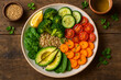 © Paguh - Vibrant Meal on Wooden Table