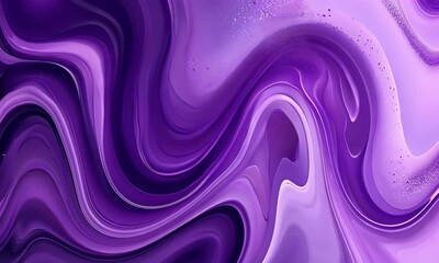 Wall Mural - abstract purple marble background with fluid shapes and swirls.