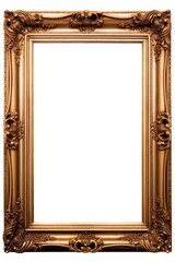 Wall Mural - oakwood renaissance frame vintage rectangle mirror photo.