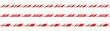 © Chikichirony - Christmas candy seamless strips vector collection for party poster, greeting card, banner advertising, promotion, sale billboard, cinema, bar show, restaurant. 10 eps