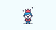 © Farid - Cartoon King: Cheerful Royalty Illustration