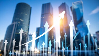 Poster - _Successful growth companies. Booming economy and good business performance. 