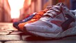 © Aisha - Sport shoes in soft focus with copyspace