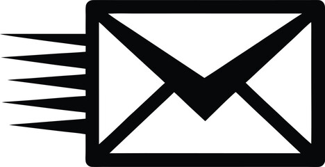 email sending vector icon. Web development Related Vector Icon.
