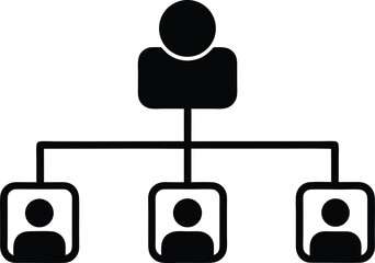 user flow vector icon. Web development Related Vector Icon.
