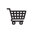 © NadiaAmin - Shopping cart line art icon for apps and website