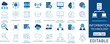 © Iconify - Information Technology icon set collection. Includes AI, cybersecurity, IoT, cloud computing, big data, encryption, server, analytics, IT manager and more.