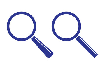 Wall Mural - search loop magnifier icon. search icon.