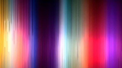 Wall Mural - Vibrant Rainbow Abstract Lines Art