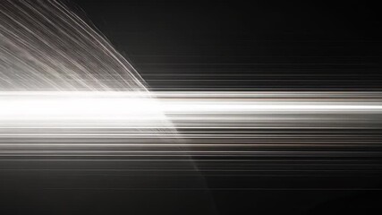 Wall Mural - Abstract Light Streaks: A Symphony in Gray and White