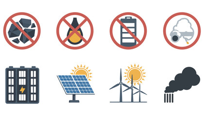 Web design icon set: modern vector symbols for internet communication, business, and home navigation buttons