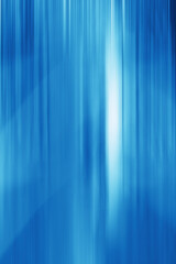 Wall Mural - blue motion vertical abstract / abstract blue background, glowing lines, motion blur concept modern technology